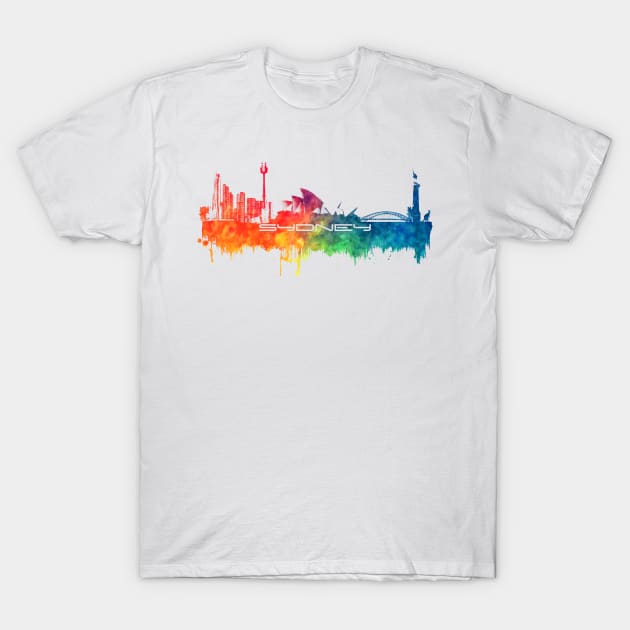 Sydney skyline city #sydney T-Shirt by JBJart